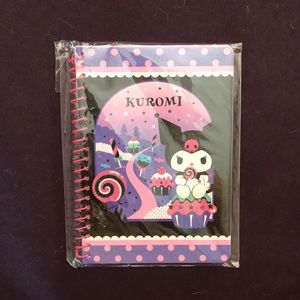 Kuromi Mini Notebook and Sanrio bundle